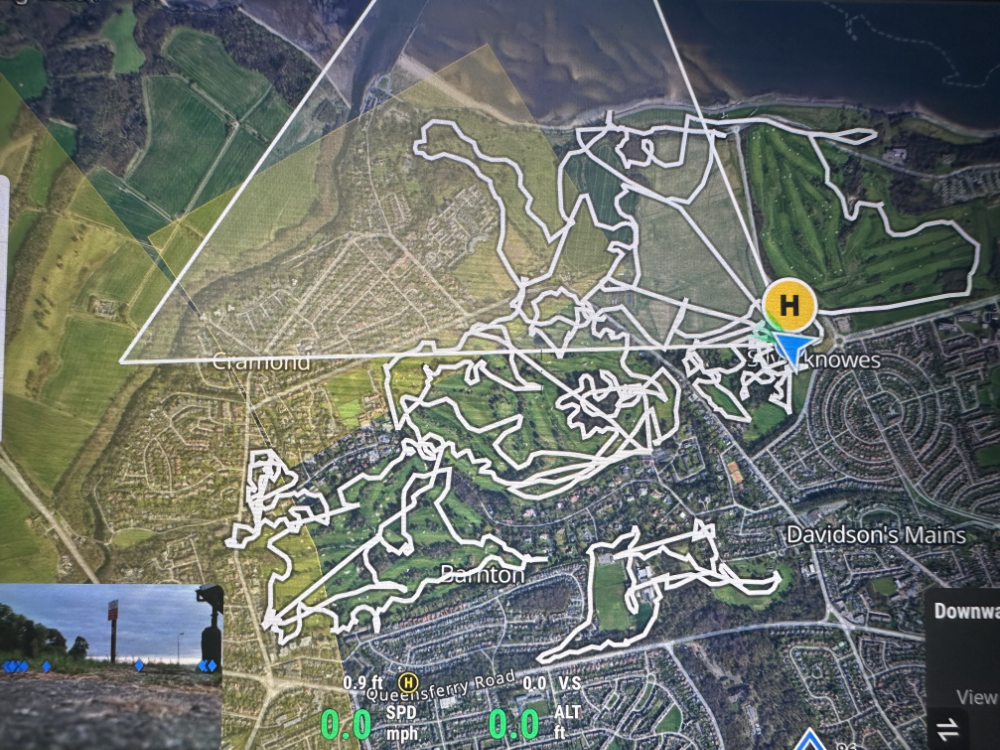 Search and rescue operation in the Forth Valley